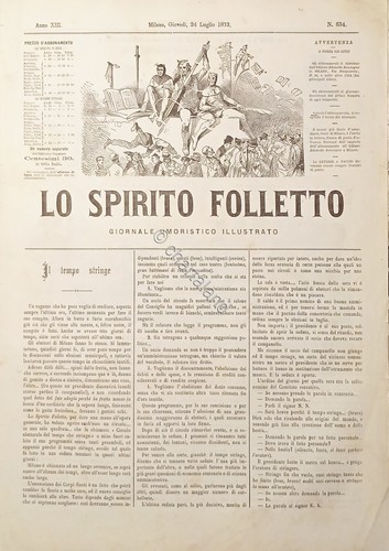 Giornale umoristico illustrato - umoristico,