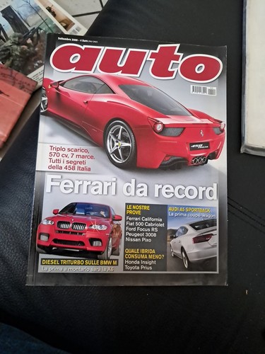Rivista auto 2009 anno xxv - auto,