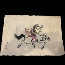 Quadro cavallo giapponese su