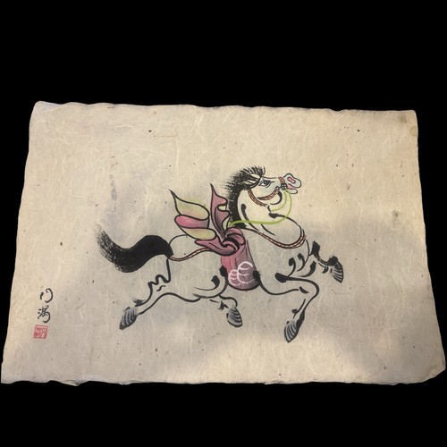 Quadro cavallo giapponese - , su