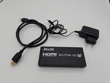 HDMI Splitter 1x2 8K 4K UHD 1080P 3-Port Repeater Splitter 1x2 HDMI 2.1