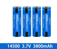 4 BATTERIE 14500 LITIO SALDARE