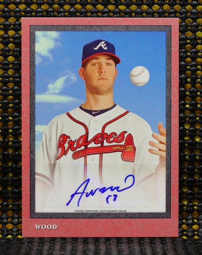 Alex wood autografo 2014 - wood, --