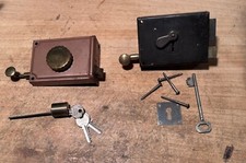 2 Serrature Per Porta Complete Di Chiave Usato- Buone Condizioni