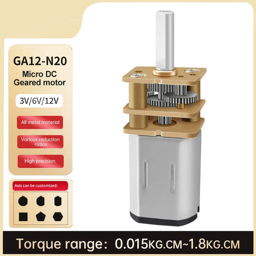 Ga12 n20 riduzione motore - dc,