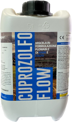 Cuprozolfo flow rame - rame, +