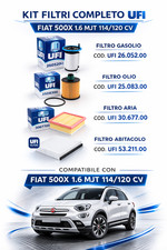 Kit Tagliando UFI Fiat 500X