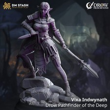 Vixa Indwynath, Drow, Elf