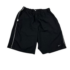 Pantaloncini Nike uomo man nero black sport vintage streetwear TG. L