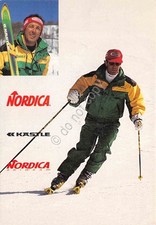 Ski postcard Gustav Thoeni