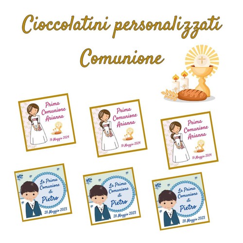 Cioccolatini personalizzati - 60,