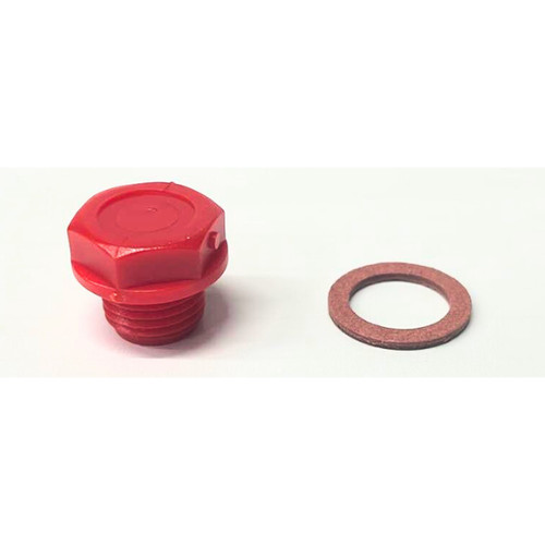 Tappo rosso chiuso - , con