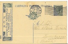 Cartolina Postale cent. 15