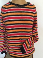 maglia artigianale a macchina girocollo cotone #eBayDonaPerTe