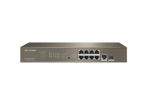Switch com g5310p 150w - ip-com, g5310p-8-150w
