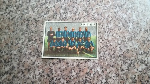 Figurina squadra inter album - inter,