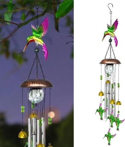 Carillon eolico solare per
