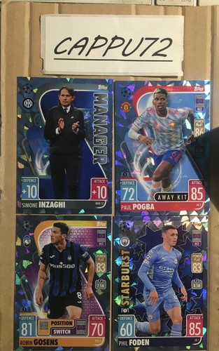 Match attax extra - match, 2021-2022