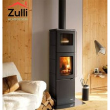 EVA S METALLO FORNO ANTRACITE STUFA A LEGNA PALAZZETTI