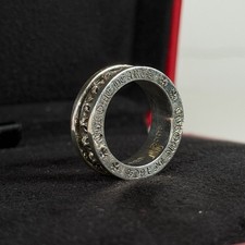 Anello Mini Plus Cuori Cromati