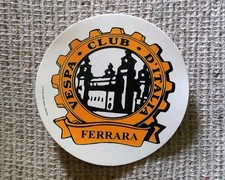 Adesivo vespa club ferrara - adesivo,
