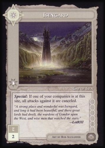 Isengard the white hand - isengard,