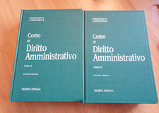 CORSO DI DIRITTO AMMINISTRATIVO - FRANCESCO CARINGELLA - DUE TOMI - GIUFFRÈ