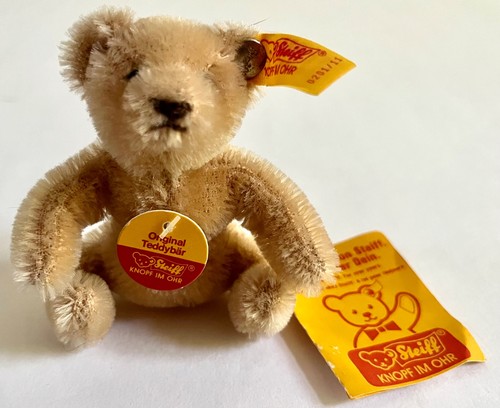 Steiff mini gold mohair - steiff,