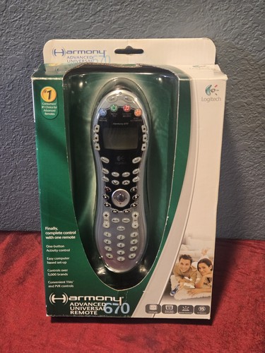 Logitech harmony 670 - 670, advanced