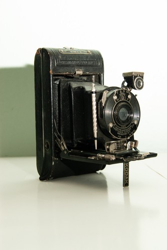 Antica macchina fotografica