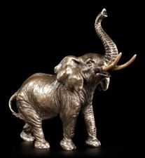 Figura Di Elefante Bronzo -