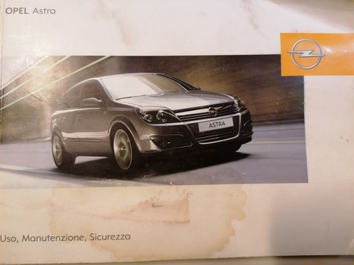 Opel astra 2005 libretto - astra,