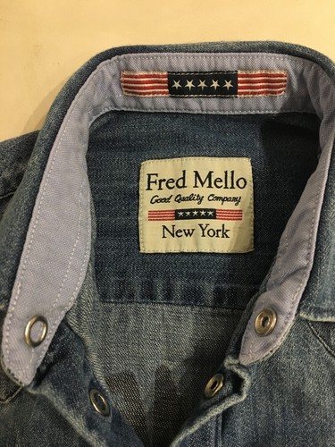 Fred mello camicia jeans - mello,