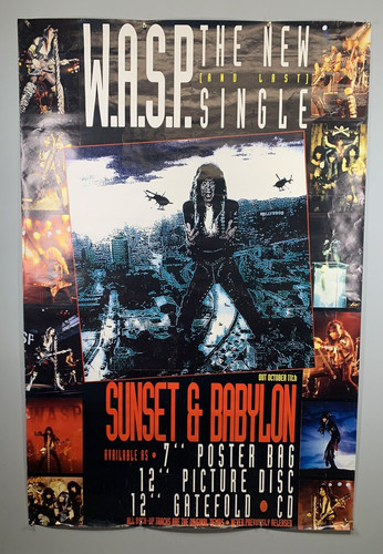 Wasp blackie lawless - lawless, poster