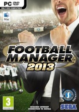 FOOTBALL MANAGER 2013 PC WINDOWS USATO COPERTINA ENG