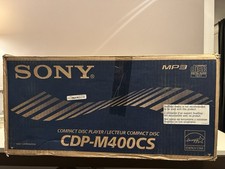 Sony CDP-M400CS 400 Disc CD Changer - come CDP-CX455 ma argento