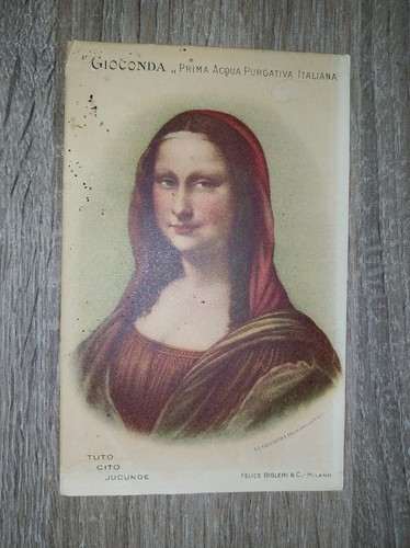 Cartolina gioconda prima - :,