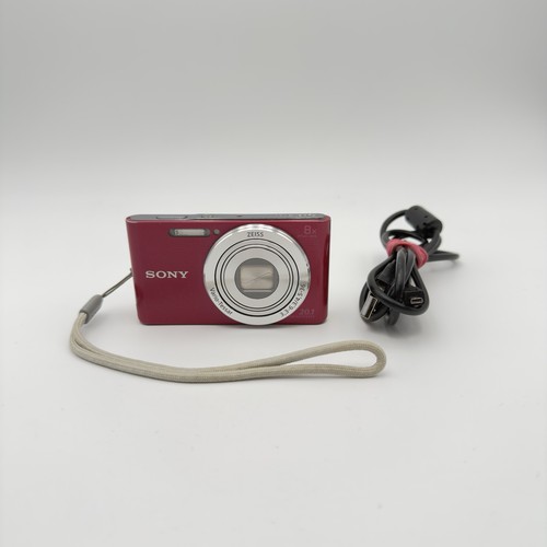 Sony cyber shot dsc w830 - sony, rosso