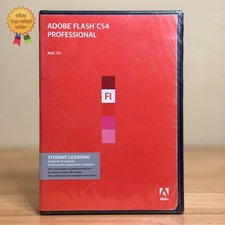 NUOVO Adobe Flash Professional CS4 Mac OS 2008 Web Design (licenze studenti) LEGGERE