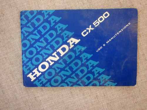 Honda 500 manuale - cx, e
