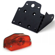 TARGA LATERALE MOTO NERA