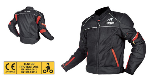 Giacca uomo moto estiva rossa - moto,
