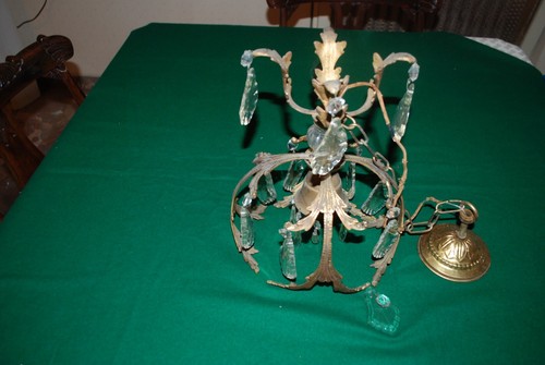Lampadario ottone e - lampadario,