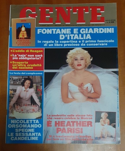 Rivista gente 1989 - rivista,
