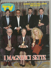 Tv Sorrisi e Canzoni 1989 N4 I MAGNIFICI SETTE