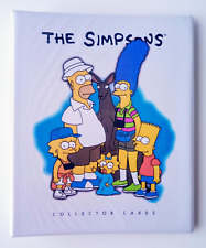 TEMPO SIMPSONS DOWN UNDER TRADING CARDS - FULL BASE SET & BINDER + PROMOS MINT