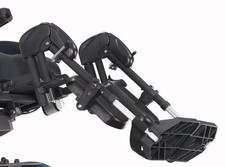 Pedana Elevabile Manuale SINISTRA Per Sedia a Rotelle Carrozzina Elettrica Model