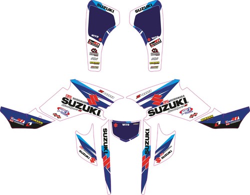 Kit grafica adesivo suzuki - grafica,