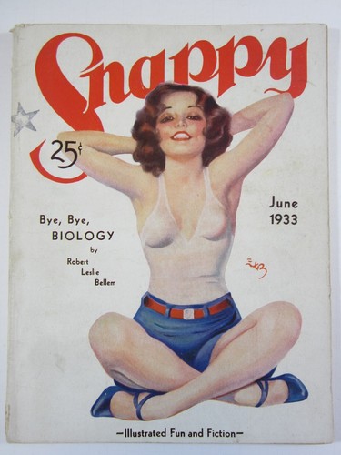Snappy june 1933 vg - v., #6,