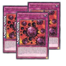 3x VIRUS DISTRUGGI-CARTE •